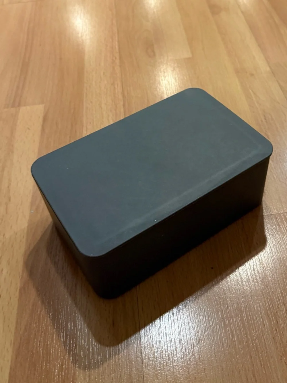 Minimal Matte grey Rectangular wet wipes Storage Box